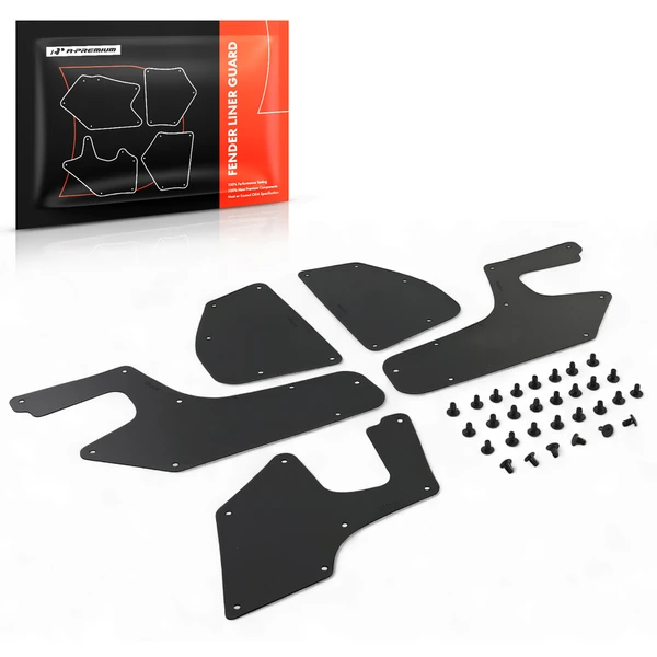 5 Pcs Front & Rear Inner Fender Liners Splash Shield for Toyota 4Runner 1996-2002