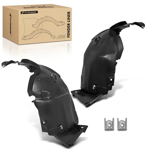 A-Premium APIF052 Fender Liner Front Driver & Passenger