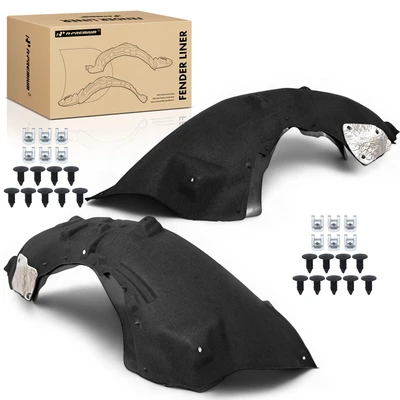 2 Pcs Front Inner Fender Liners withinsulation foam