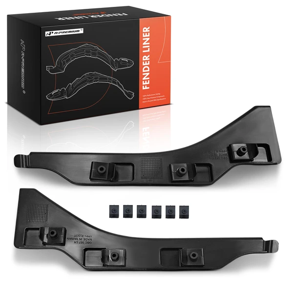 2 Pcs Front Driver & Passenger Inner Fender Liners for 2020-2024 Toyota Corolla