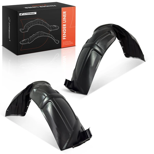 2 Pcs Front Inner Fender Liners Splash Shield Dustproof HDPE for 2002-2006 Toyota Camry