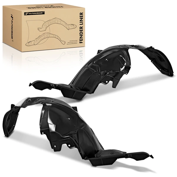 A-Premium APIF068 Fender Liner Front Driver & Passenger