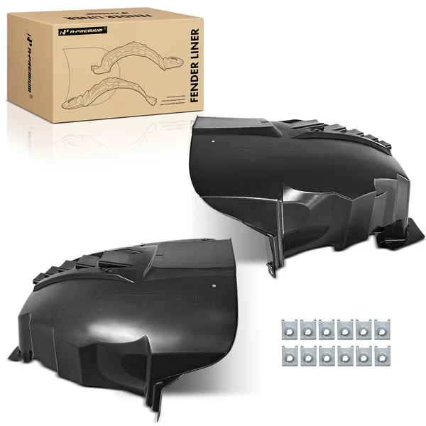 A-Premium APIF069 Fender Liner Front Driver & Passenger