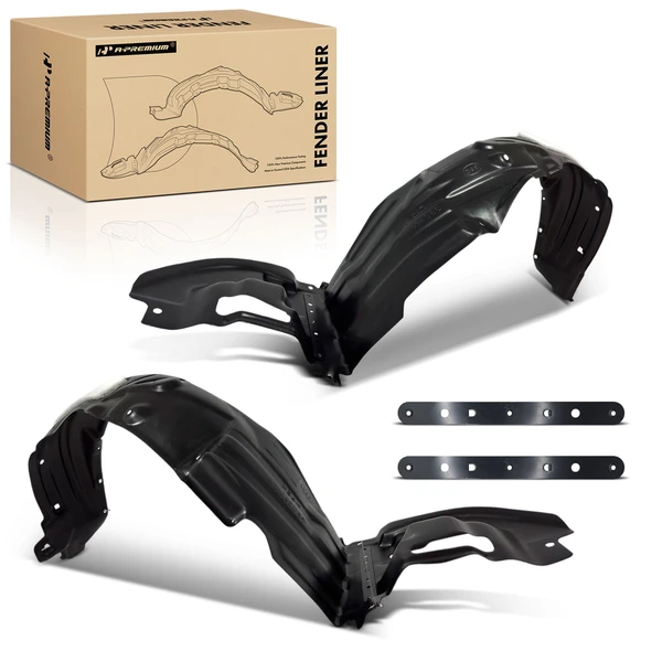 2 Pcs Front Inner Fender Liners withInsulation Foam for 2017-2019 Toyota Corolla