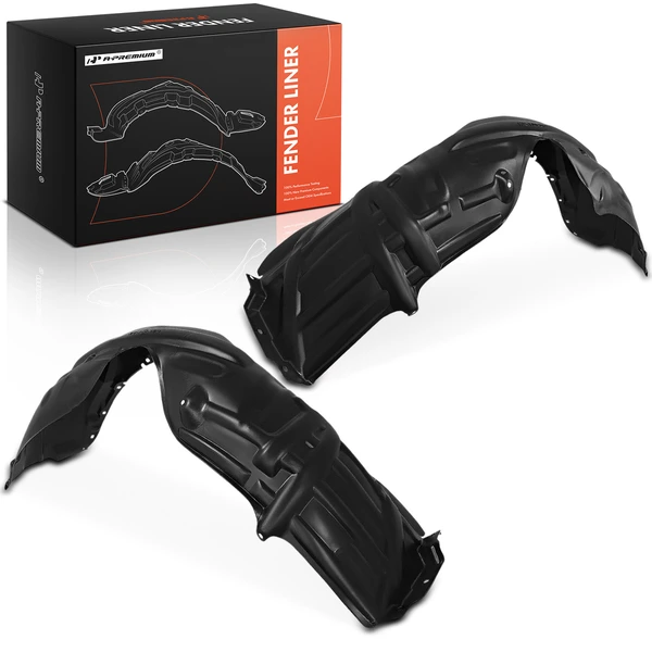 A-Premium APIF073 Fender Liner Front Driver & Passenger