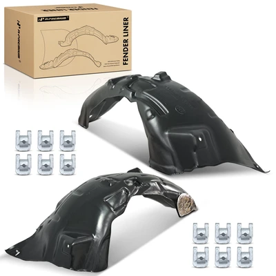 2 Pcs Front Inner Fender Liners Splash Shield