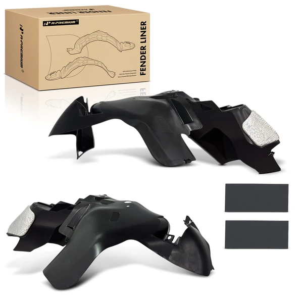 A-Premium APIF078 Fender Liner Front Driver & Passenger