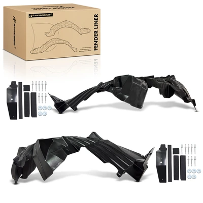 2 Pcs Front Driver & Passenger Inner Fender Liners