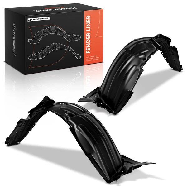 A-Premium APIF083 Fender Liner Front Driver & Passenger