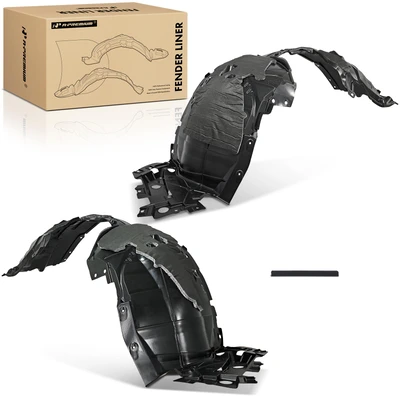 2 Pcs Front Inner Fender Liners with Insulation Foam