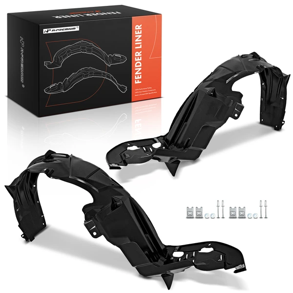 A-Premium APIF094 Fender Liner Front Driver & Passenger