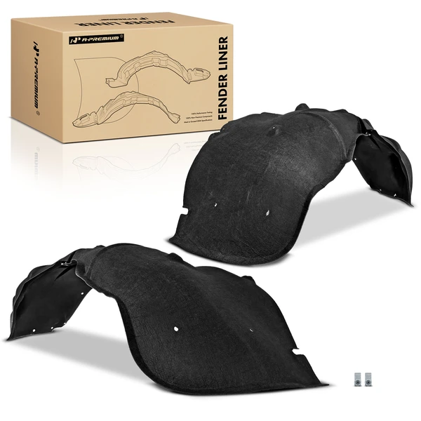 2 Pcs Front Inner Fender Liners for 2020-2024 GMC Sierra 2500 HD