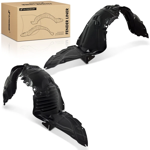 A-Premium APIF097 Fender Liner Front Driver & Passenger