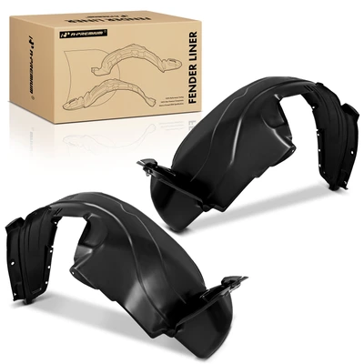2 Pcs Front PP Inner Fender Liners Injection Molding