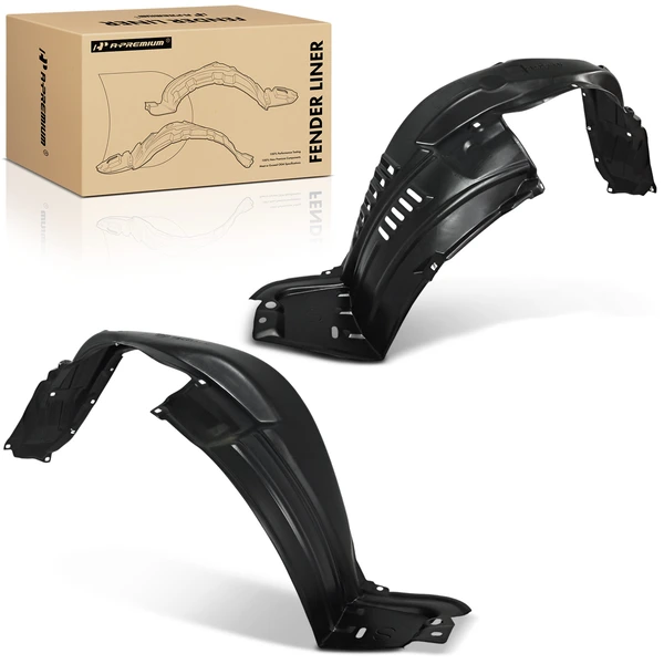 A-Premium APIF111 Fender Liner Front Driver & Passenger