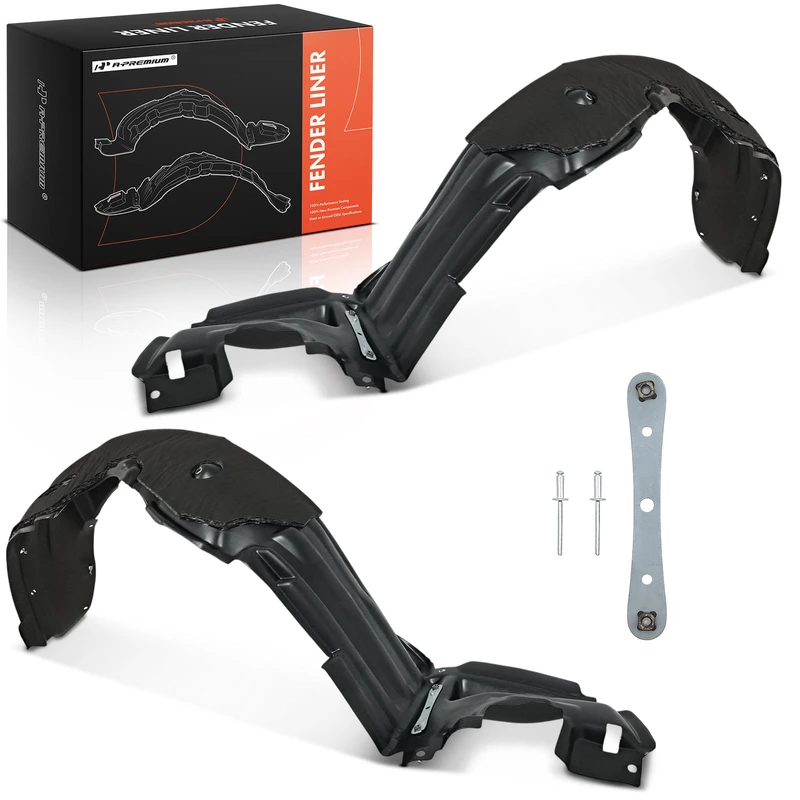 A-Premium APIF113 Fender Liner Front Driver & Passenger