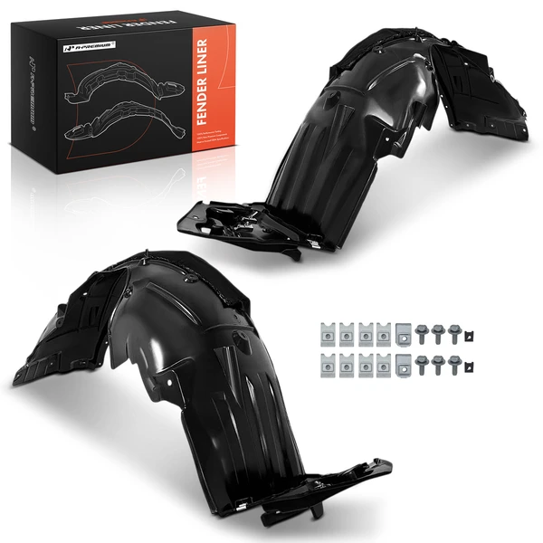 A-Premium APIF118 Fender Liner Front Driver & Passenger