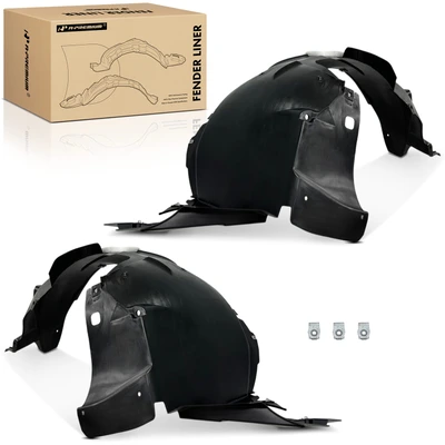 2 Pcs Front Inner Fender Liners with Insulation Foam