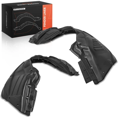 2 Pcs Front Noise Reduction HDPE Inner Fender Liners