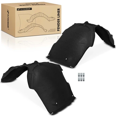 2 Pcs Front Driver & Passenger Inner Fender Liners