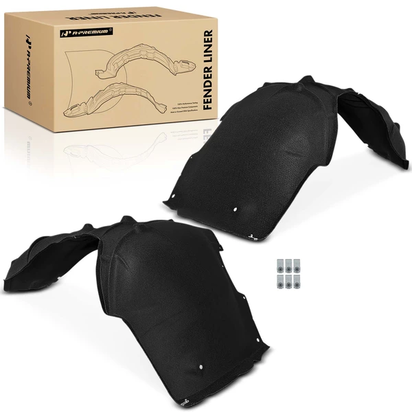 2 Pcs Front Driver & Passenger Inner Fender Liners for 2021-2024 GMC Yukon XL