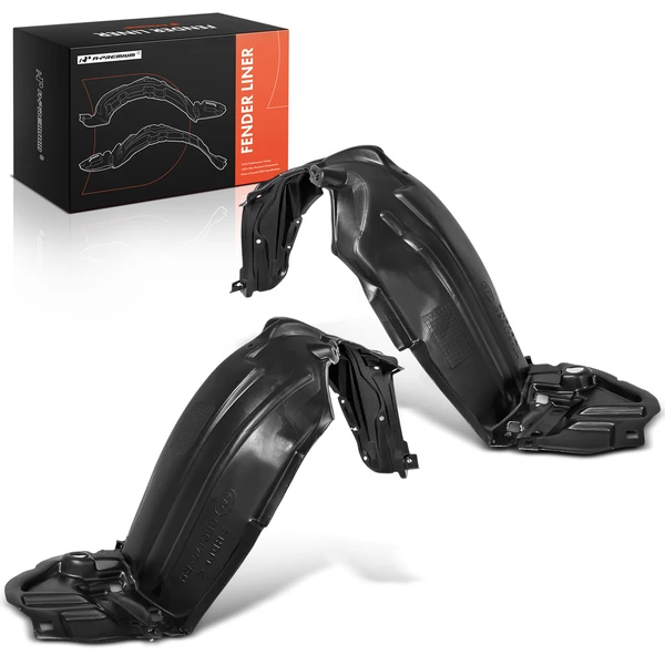 A-Premium APIF132 Fender Liner Front Driver & Passenger