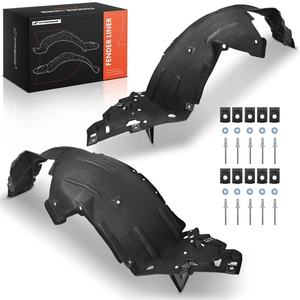 A-Premium APIF138 Fender Liner Front Driver & Passenger