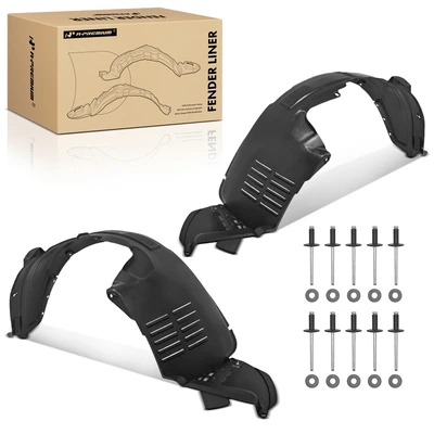 2 Pcs Front Inner Fender Liners with Bolts