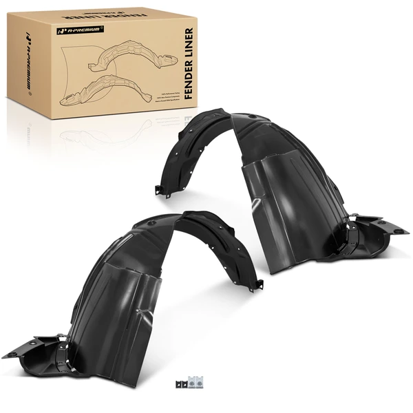 A-Premium APIF164 Fender Liner Front Driver & Passenger