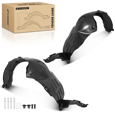 2 Pcs Front Driver & Passenger Inner Fender Liners