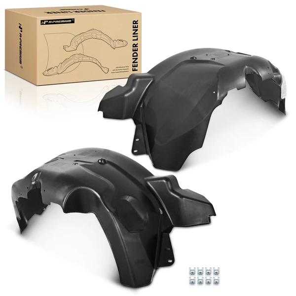 A-Premium APIF171 Fender Liner Front Driver & Passenger