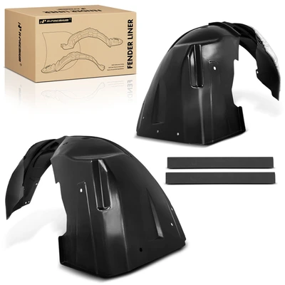 2 Pcs Front Inner Fender Liners with insulating foam