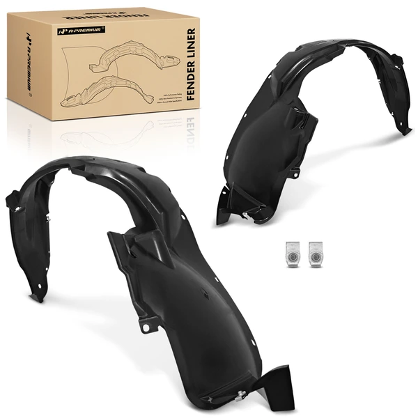 2 Pcs Front Inner Fender Liners Splash Shield for 2005-2007 Mercury Mariner