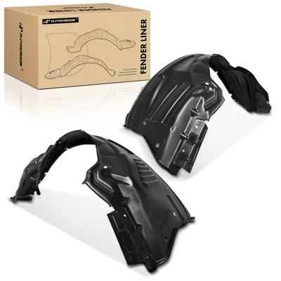 2 Pcs Front Inner Fender Liners Thermoforming PP