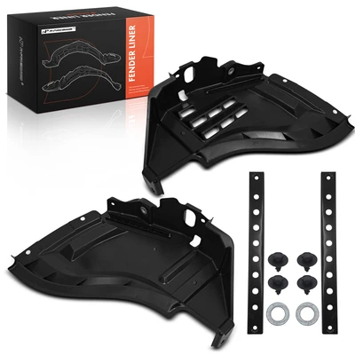 2 Pcs Front Driver & Passenger Inner Fender Liners