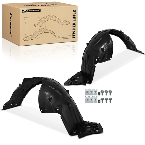 A-Premium APIF188 Fender Liner Front Driver & Passenger
