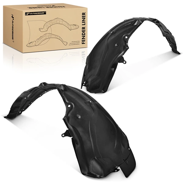 A-Premium APIF190 Fender Liner Front Driver & Passenger
