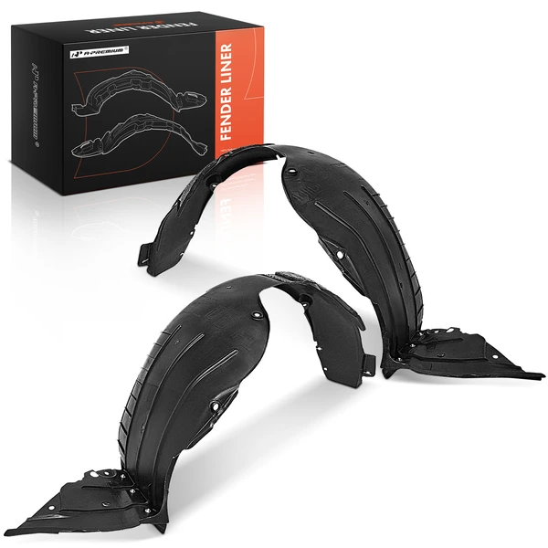 A-Premium APIF197 Fender Liner Front Driver & Passenger