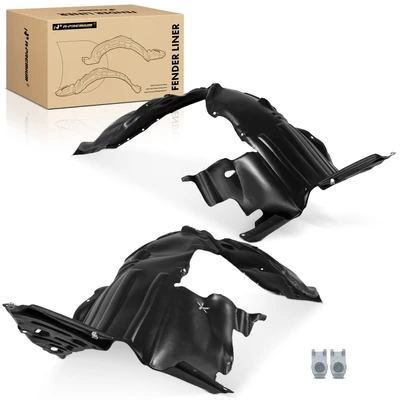 2 Pcs Front Inner Fender Liner with Insulation Foam
