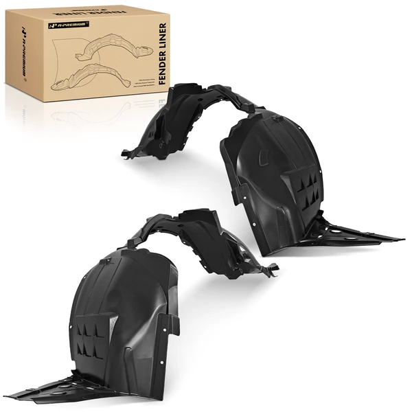A-Premium APIF203 Fender Liner Front Driver & Passenger