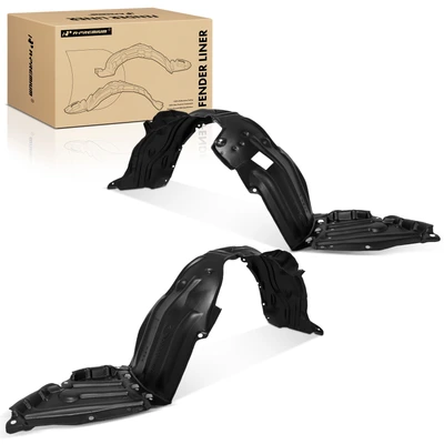 2 Pcs Front PE Inner Fender Liner Splash Guard Shield