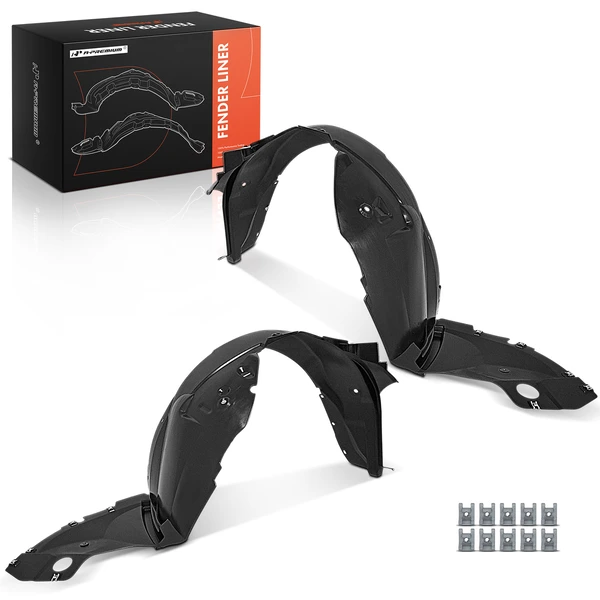 A-Premium APIF210 Fender Liner Front Driver & Passenger