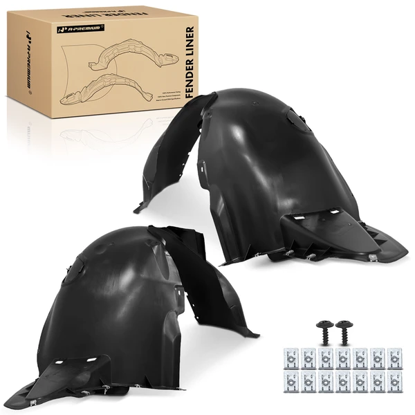 A-Premium APIF215 Fender Liner Front Driver & Passenger