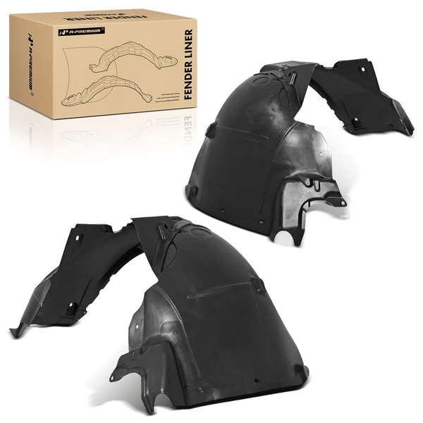 A-Premium APIF224 Fender Liner Front Driver & Passenger