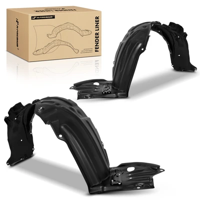 2 Pcs Front Inner Fender Liners with Insulation Foam