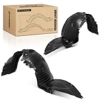 2 Pcs Front Durable Inner Fender Liners Splash Shield HDPE