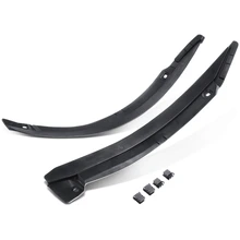 2 Pcs Rear Splash Guards Fender Liner Shield for 2010-2011 2013-2021 Toyota Land Cruiser