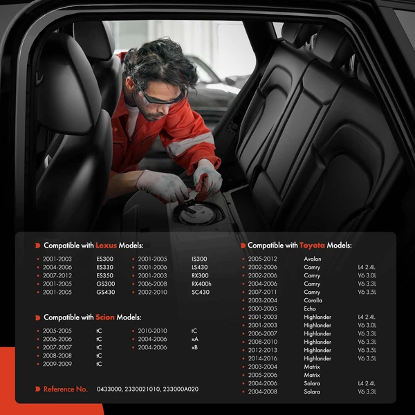 In Tank Fuel Filter for Toyota Camry Corolla Highlander Avalon Lexus ES300 IS300