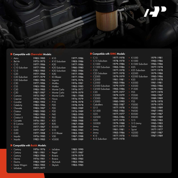 Fuel Filter for 1979-1986 GMC K2500
