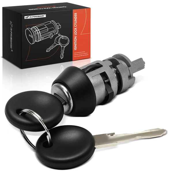 Ignition Lock Cylinder Zamak 5 with Keys for 1983-1984 Audi Quattro